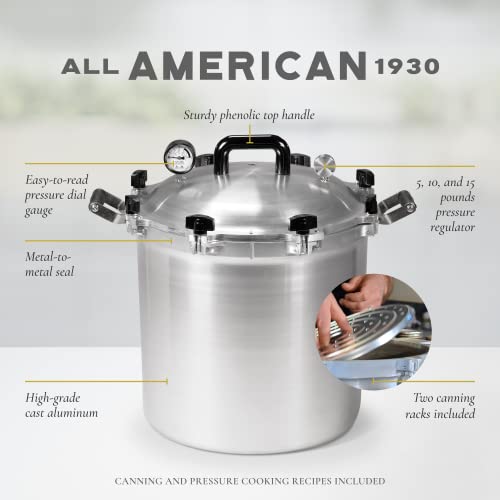 All American 1930: 41.5qt Pressure Cooker Canner