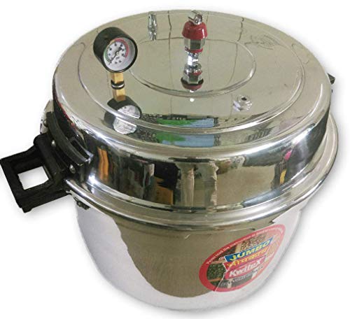Jumbo 60L Aluminum Commercial Pressure Cooker Pot