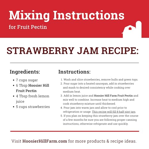 Hoosier Hill Farm Fruit Pectin, 2LB Pack