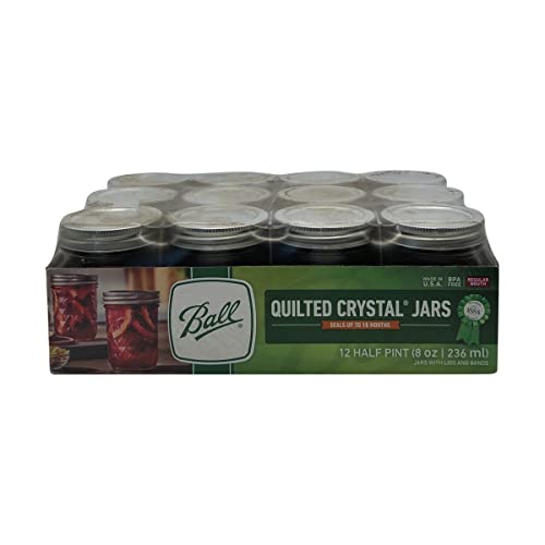 Set of 12 Ball Mason 8oz Jelly Jars