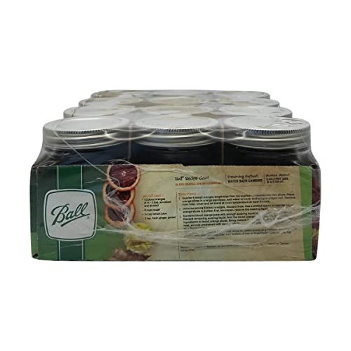 Set of 12 Ball Mason 8oz Jelly Jars