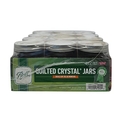 Set of 12 Ball Mason 8oz Jelly Jars