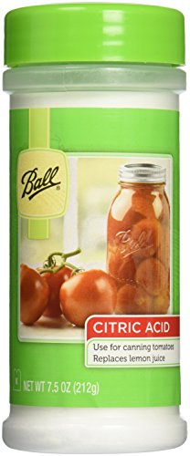 Ball Jar Citric Acid, 7.5-Ounce - Canning Essential