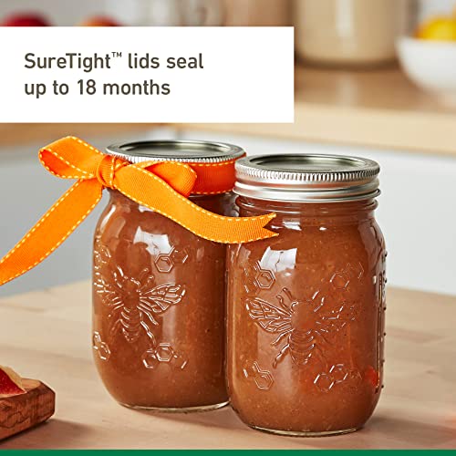 Ball Honeybee Mason Jars with Lids and Bands