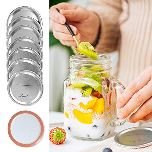 Split-Type Metal Canning Lids for Ball/Kerr Jars, 24 Count