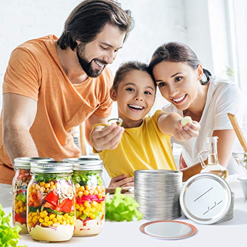 Split-Type Metal Canning Lids for Ball/Kerr Jars, 24 Count