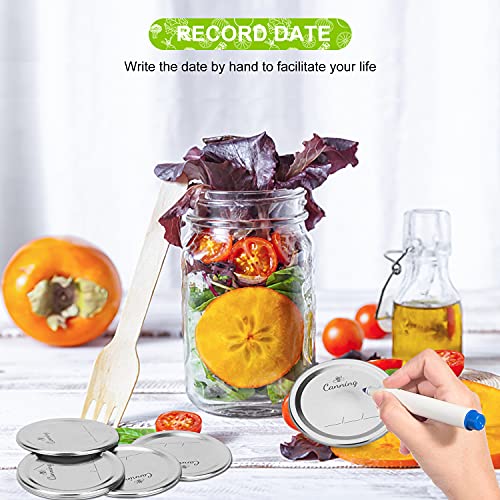 200pcs Regular Mouth Canning Jar Lids for Ball/Kerr