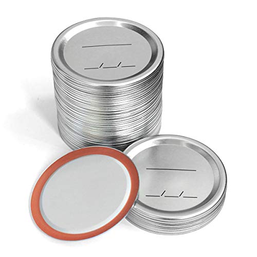 Split-Type Metal Canning Lids for Ball/Kerr Jars, 24 Count