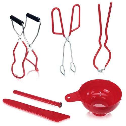 6-Piece Canning Starter Kit with Essential Tools