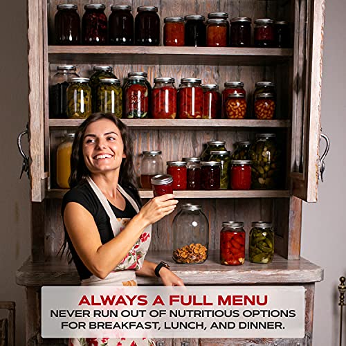 Regular Mouth Canning Lids, 50-Pack - Seal Mason Jars