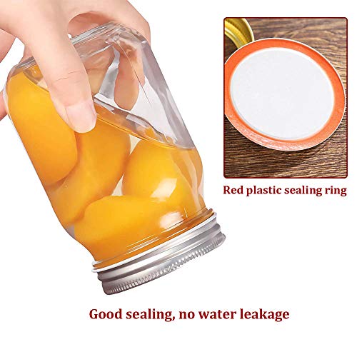 120 Pack Regular Mouth Canning Lids, Premium Quality Jar