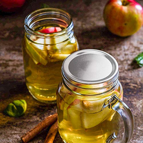 Regular Mouth Canning Lids for Ball, Kerr Jars - 24 Pack