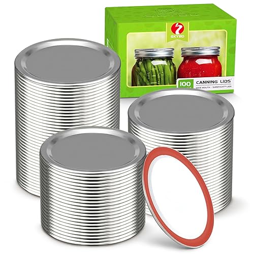Wide Mouth Canning Lids for Ball, Kerr Jars