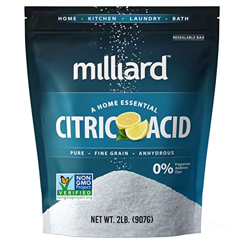 Milliard Citric Acid - 100% Pure Food Grade