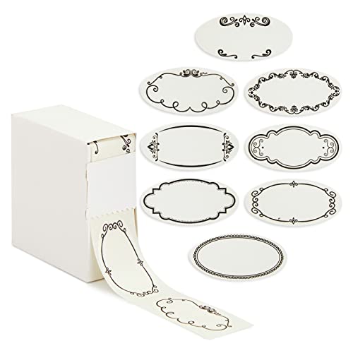 300 Dissolvable Labels for Canning Jars and Food Containers