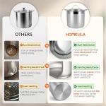 HOMKULA Water Bath Canning Pot with Rack and Lid