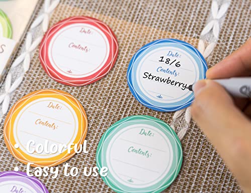 Removable Waterproof Canning Labels for Mason Jars