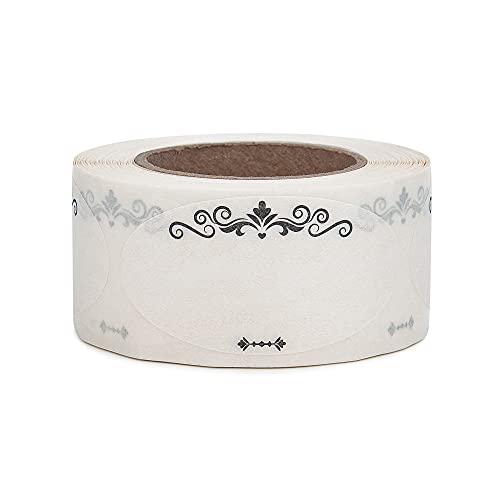 Dissolvable Canning Labels for Jars, 1 1/8x2 1/4, 250 Labels