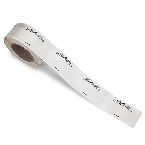 Dissolvable Canning Labels for Jars, 1 1/8x2 1/4, 250 Labels