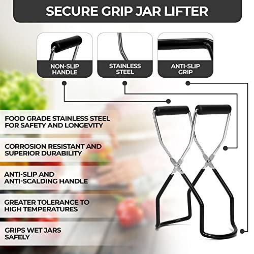 Canning Starter Set - Jar Lifter, Tongs, Accessories