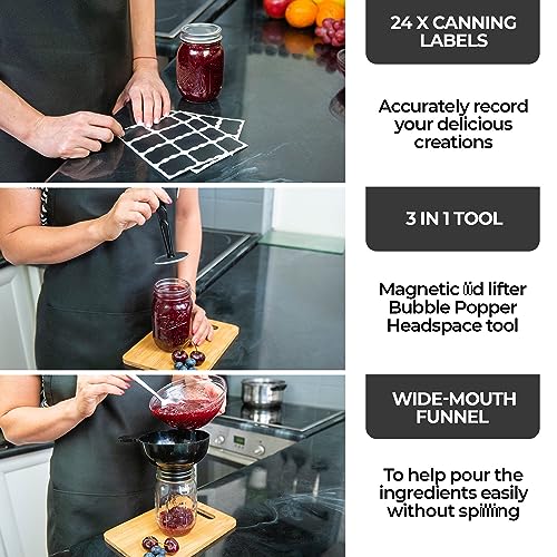 Canning Starter Set - Jar Lifter, Tongs, Accessories