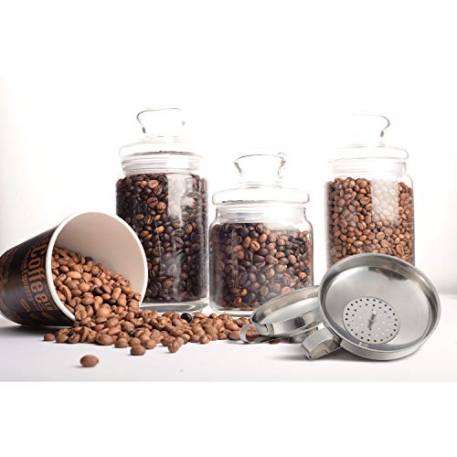 5-Piece Stainless Steel Canning Funnels for Mason Jars