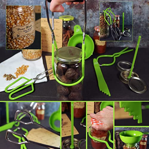 Stainless Steel Canning Set with Wide Mouth Funnel