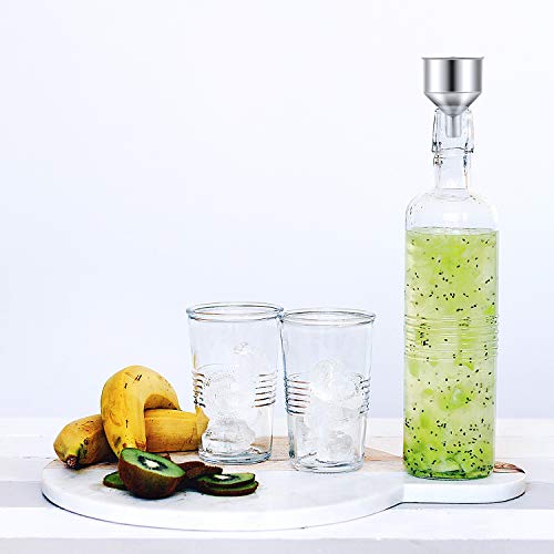 5-Piece Stainless Steel Canning Funnels for Mason Jars