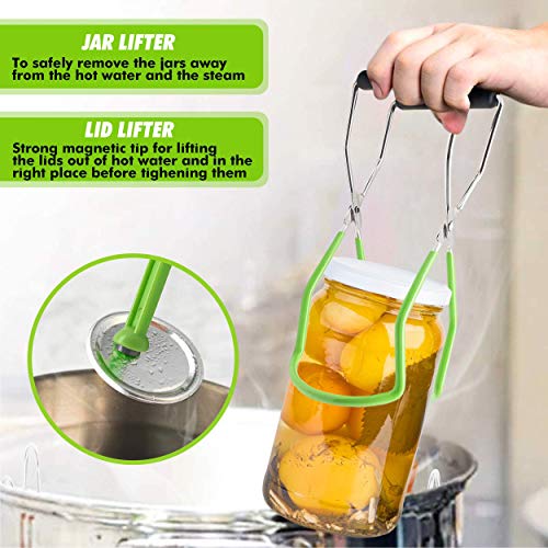 Stainless Steel Canning Set with Wide Mouth Funnel