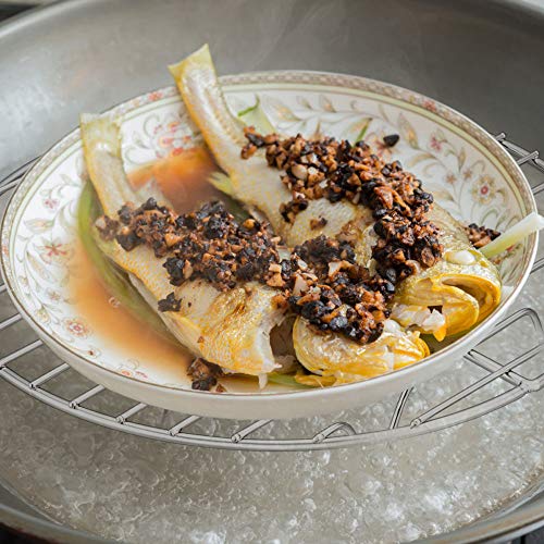 Round Stainless Steel Canning Steaming Racks Set of 2