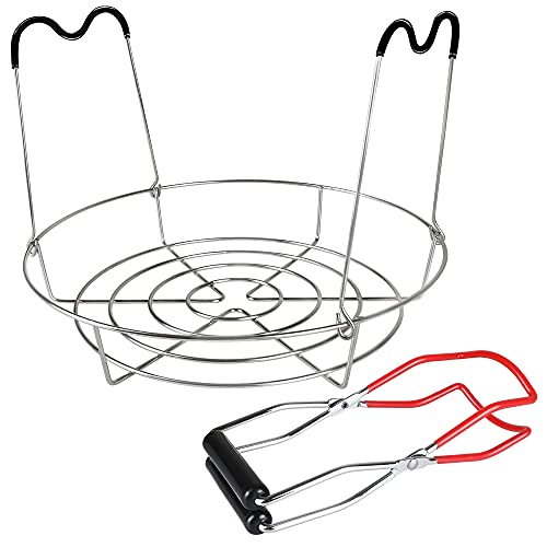 Stainless Steel Canning Rack, Holds 7 Pint Jars
