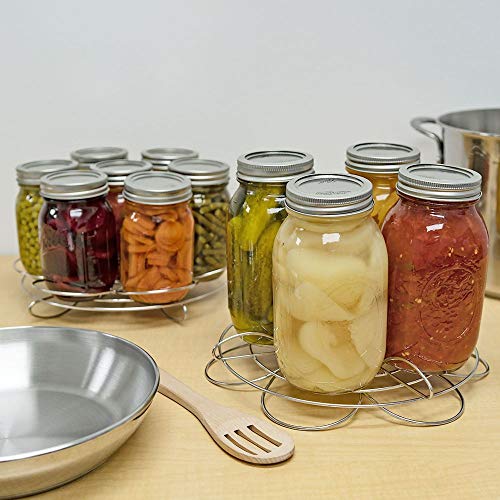 2 Pack Reversible Canning Rack for Pressure Cooking