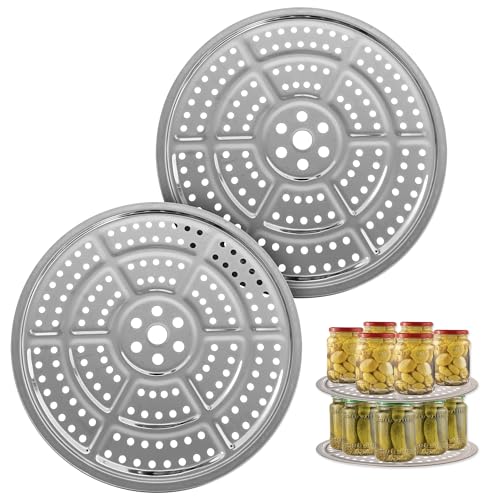 Stainless Steel Pressure Canner Rack - 2-Pack, 11-Inch
