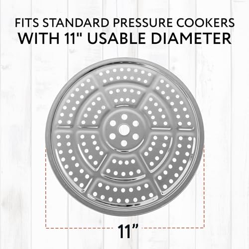 Stainless Steel Pressure Canner Rack - 2-Pack, 11-Inch