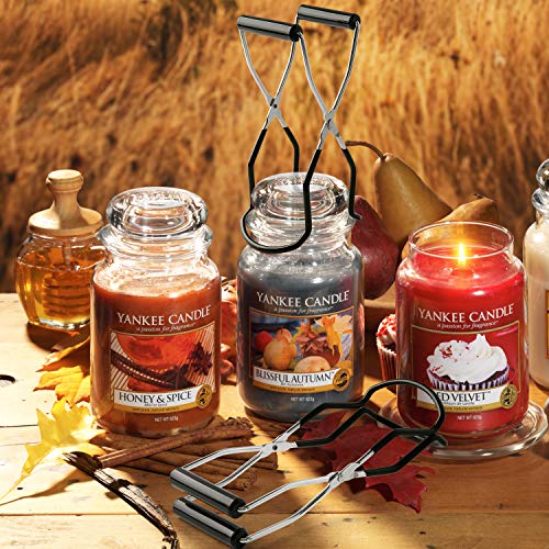 Eeoyu Stainless Steel Canning Jar Lifter Tongs (Black)