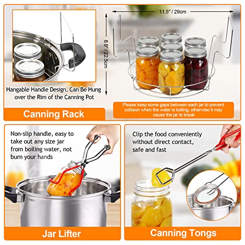 Canning Starter Kit with Rack - All-in-one Supplies