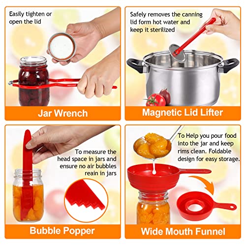 Canning Starter Kit with Rack - All-in-one Supplies