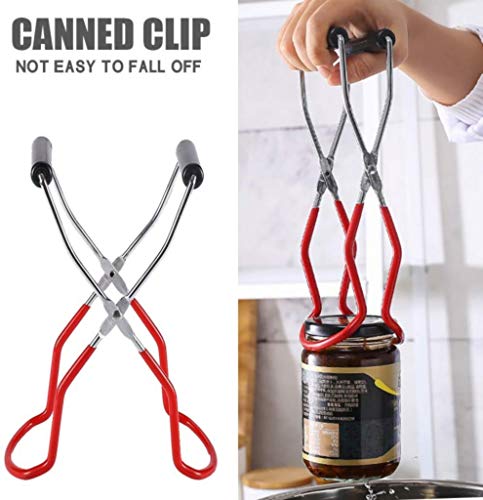 Canning Set with Tongs, Rack, and Funnel