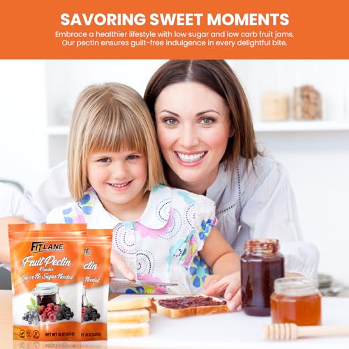 Premium Low Sugar Pectin for Jam Making, 1lb Bag