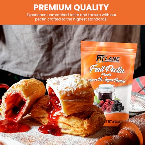 Premium Low Sugar Pectin for Jam Making, 1lb Bag