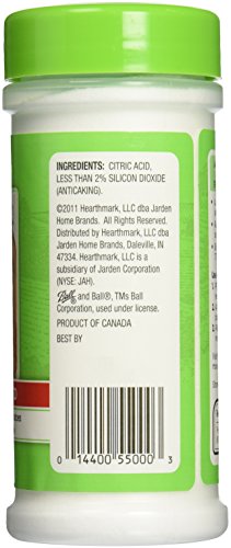 Ball Jar Citric Acid, 7.5-Ounce - Canning Essential