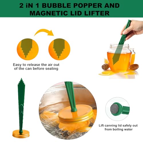 11pc Stainless Steel Canning Starter Kit with Essential Tools