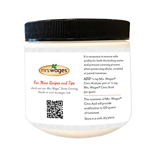 Mrs. Wages Citric Acid Jar, 12 oz