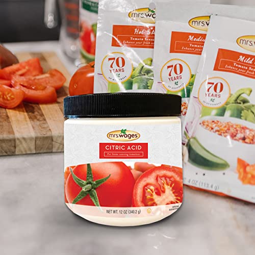 Mrs. Wages Citric Acid Jar, 12 oz