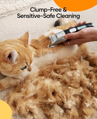 oneisall Quiet Cordless Cat Hair Trimmer Kit