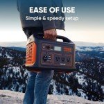 Jackery Solar Generator 1000, 1002Wh Capacity with 2xSolarSaga 100W Solar Panels, 3x1000W AC Outlets, Portable Power Station Ideal for Home Backup, Emergency, RV Outdoor Camping