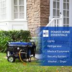 DuroMax Dual Fuel Portable Generator - 5500W