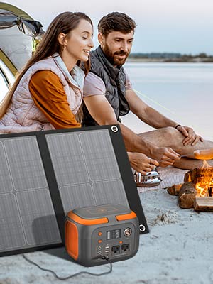 300W Portable Solar Power Station with Panel