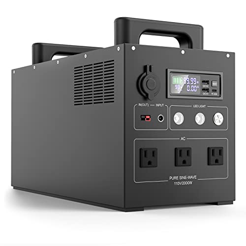 NEXPOW 2400Wh Portable Solar Generator