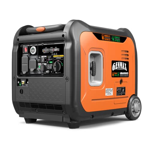 Ultra-Light GENMAX Inverter Generator, 6000W Quiet Engine